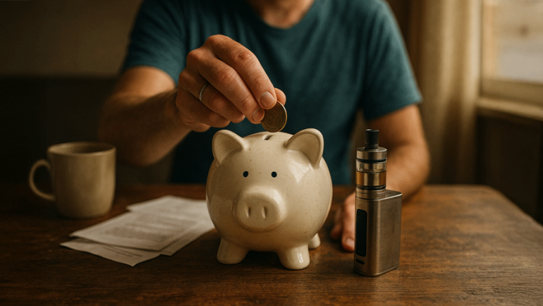 Vape Piggy Bank