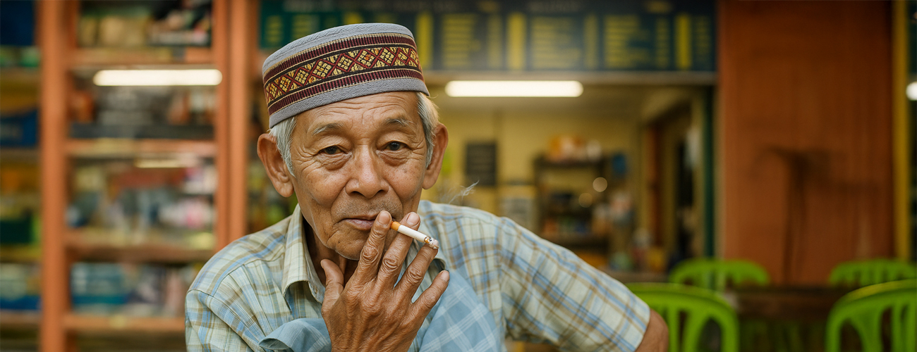 malaysian-man-smoking
