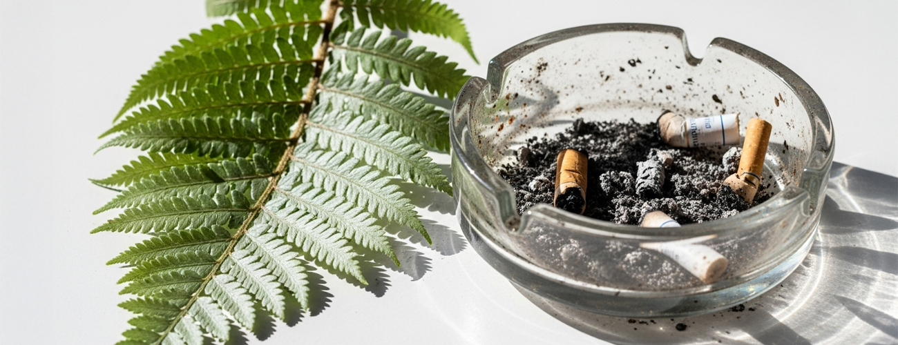 NZ Fern Ashtray