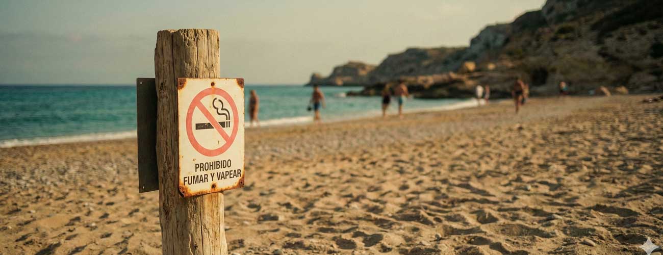 Vaping ban spanish beach