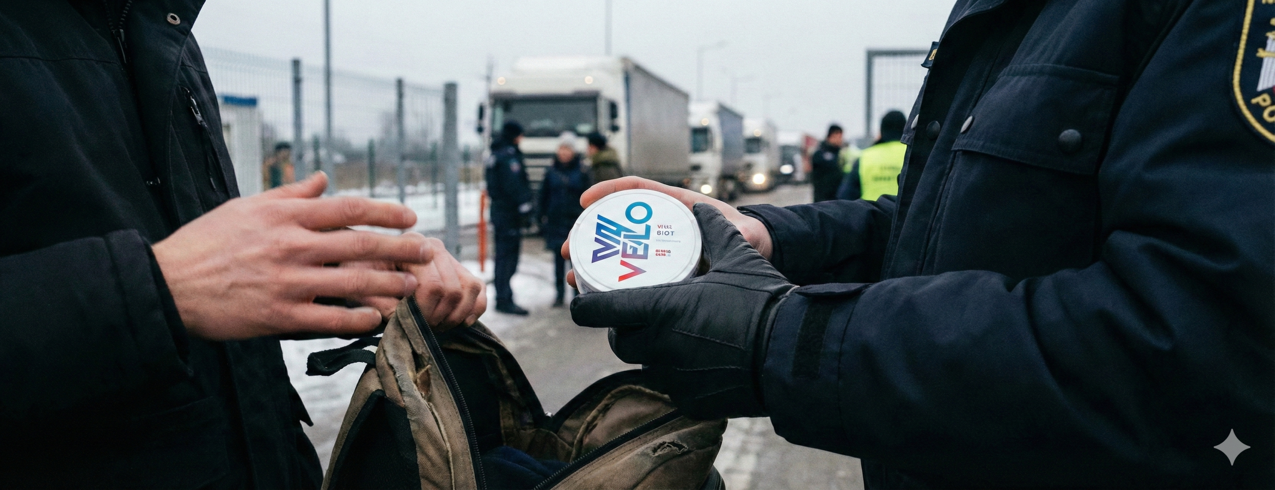 Border raid nicotine